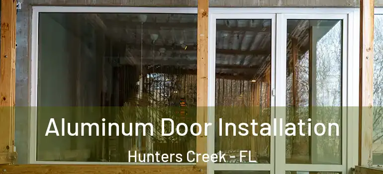 Aluminum Door Installation Hunters Creek - FL