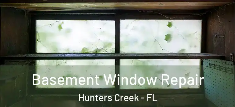 Basement Window Repair Hunters Creek - FL