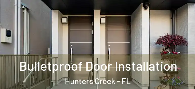 Bulletproof Door Installation Hunters Creek - FL