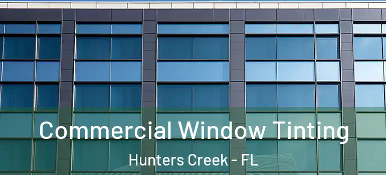 Commercial Window Tinting Hunters Creek - FL