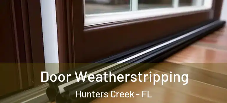 Door Weatherstripping Hunters Creek - FL