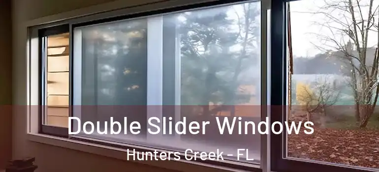 Double Slider Windows Hunters Creek - FL