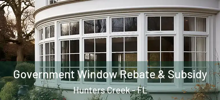 Government Window Rebate & Subsidy Hunters Creek - FL