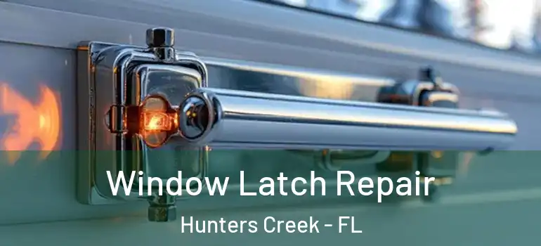 Window Latch Repair Hunters Creek - FL