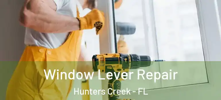 Window Lever Repair Hunters Creek - FL