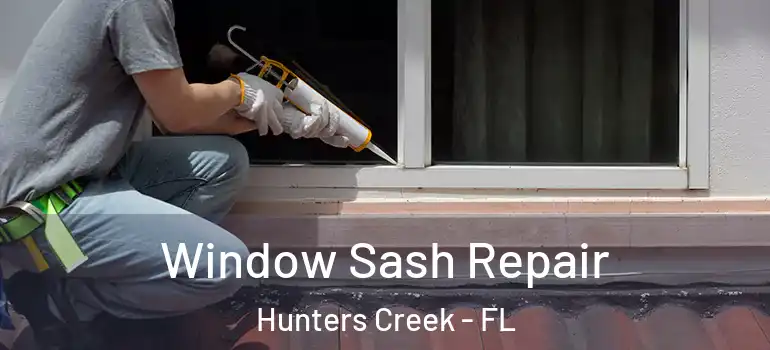 Window Sash Repair Hunters Creek - FL